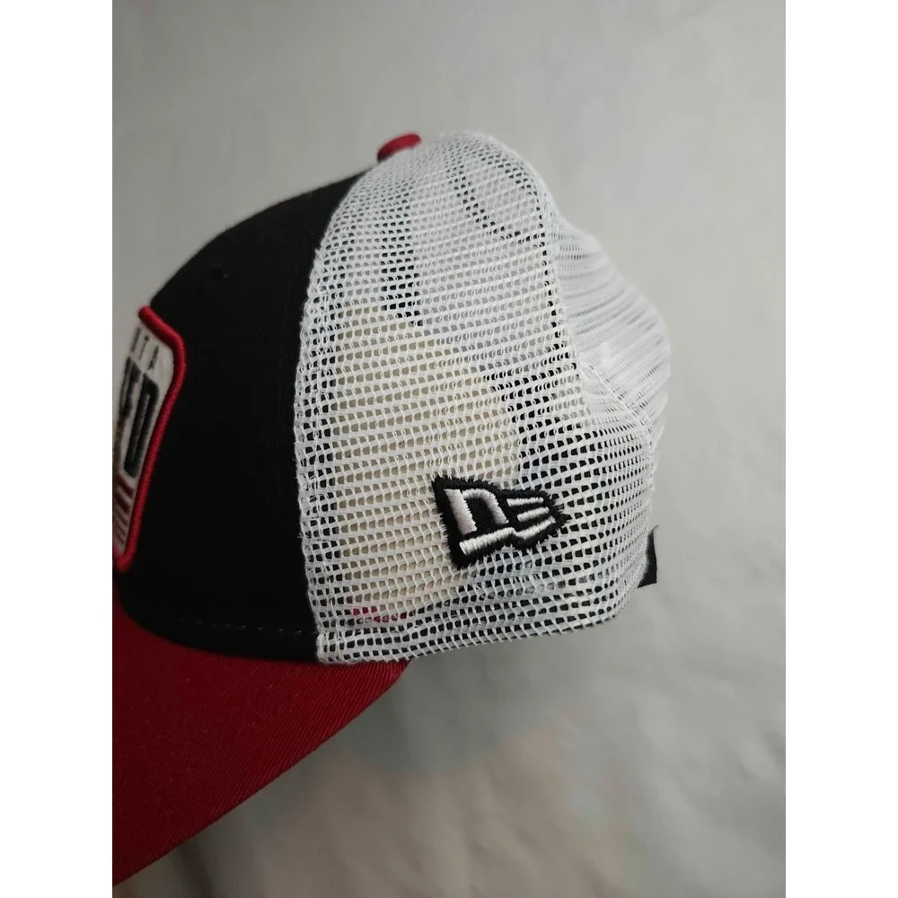 New Era 9FORTY Atlanta United FC Hat Cap MLS Trucker Adjustable Red Black White